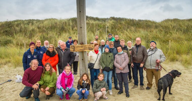 Eerbetoon Andrea in De Panne